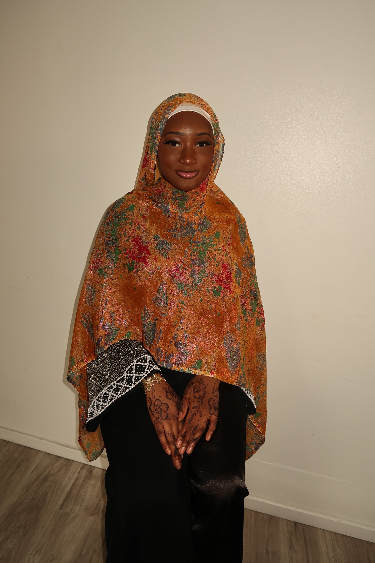 Printed Silk Chiffon Hijab