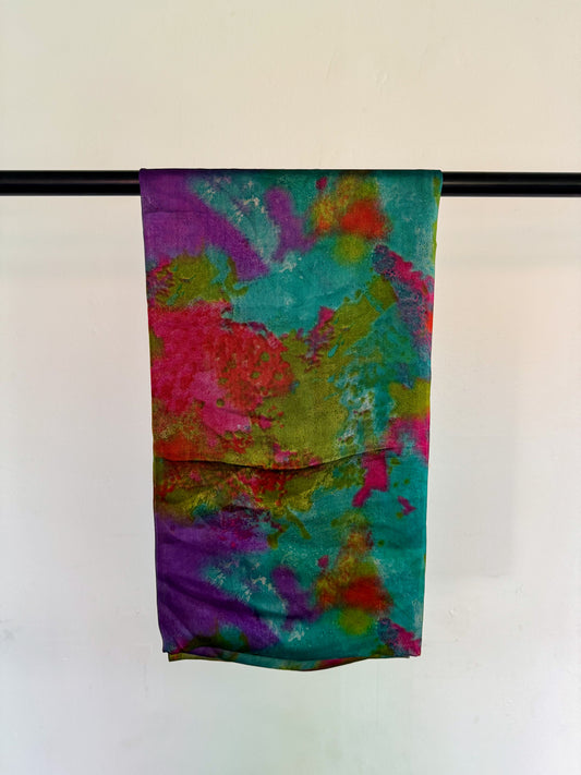 Printed Silk Chiffon Hijab