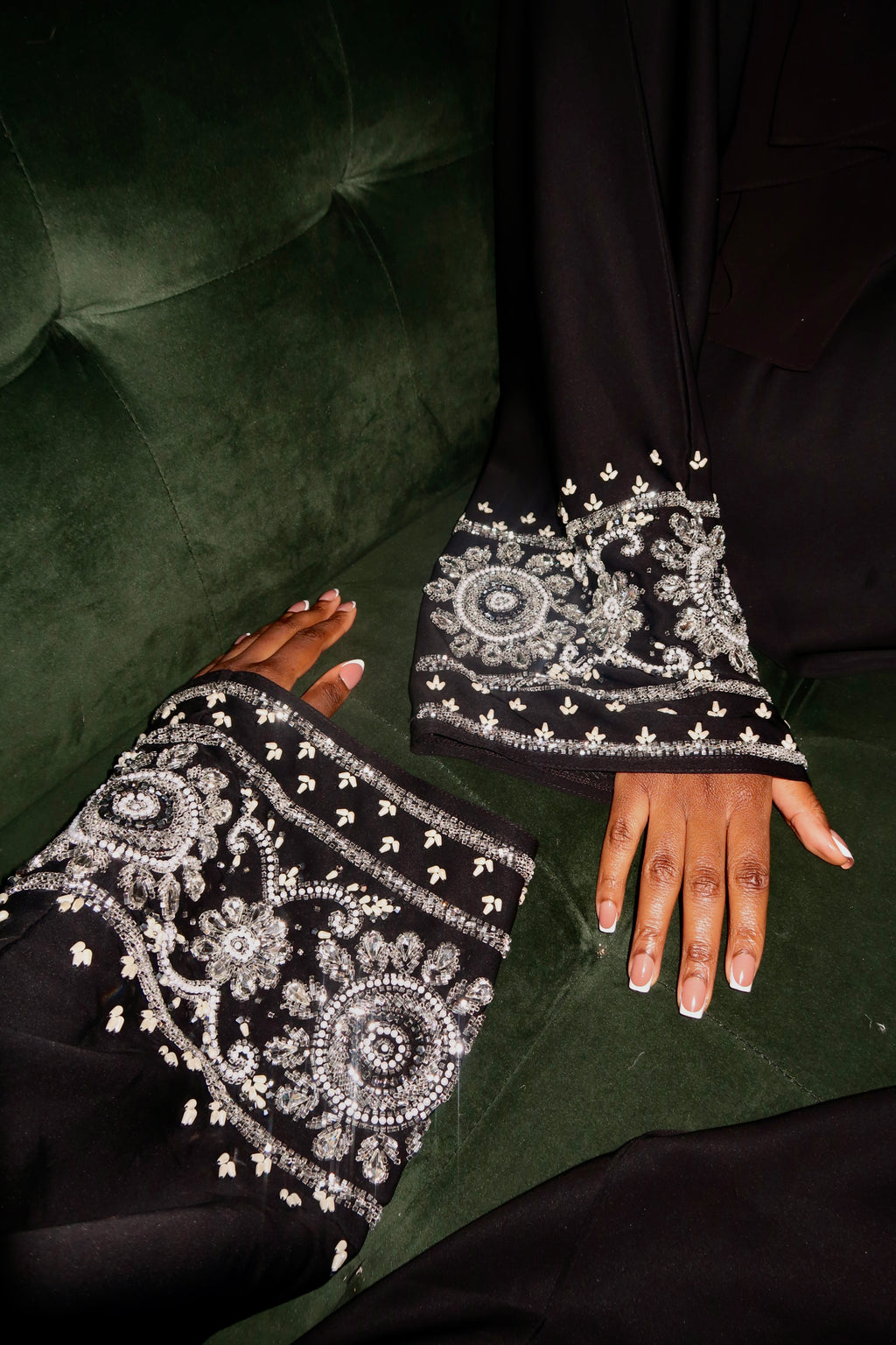 Rabiyatou Beaded Abaya