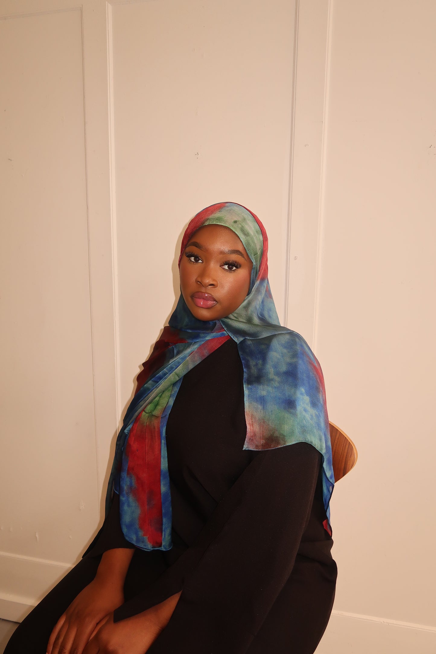 Printed Silk Chiffon Hijab