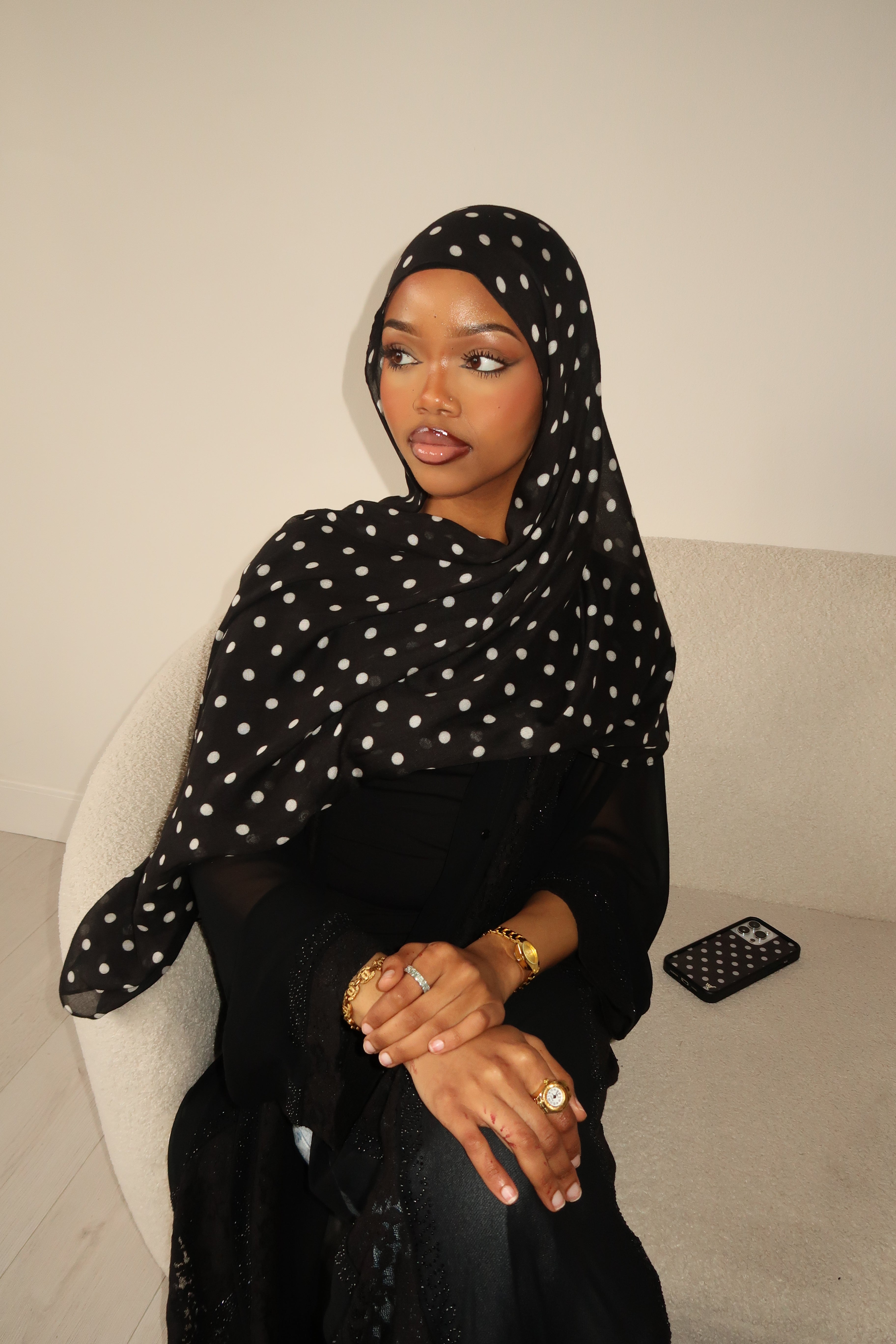 NIOR POLKA DOT PREMIUM MODAL (PRE-ORDER) – SALAAMCOLLECTION