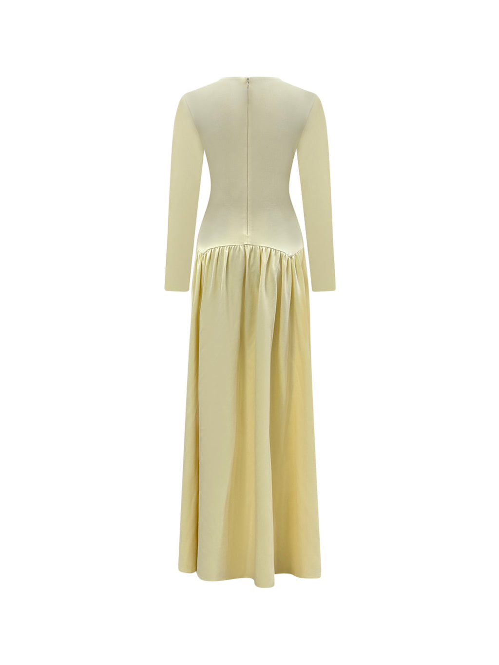 Aminata Long Sleeve Maxi Dress - Buttercream
