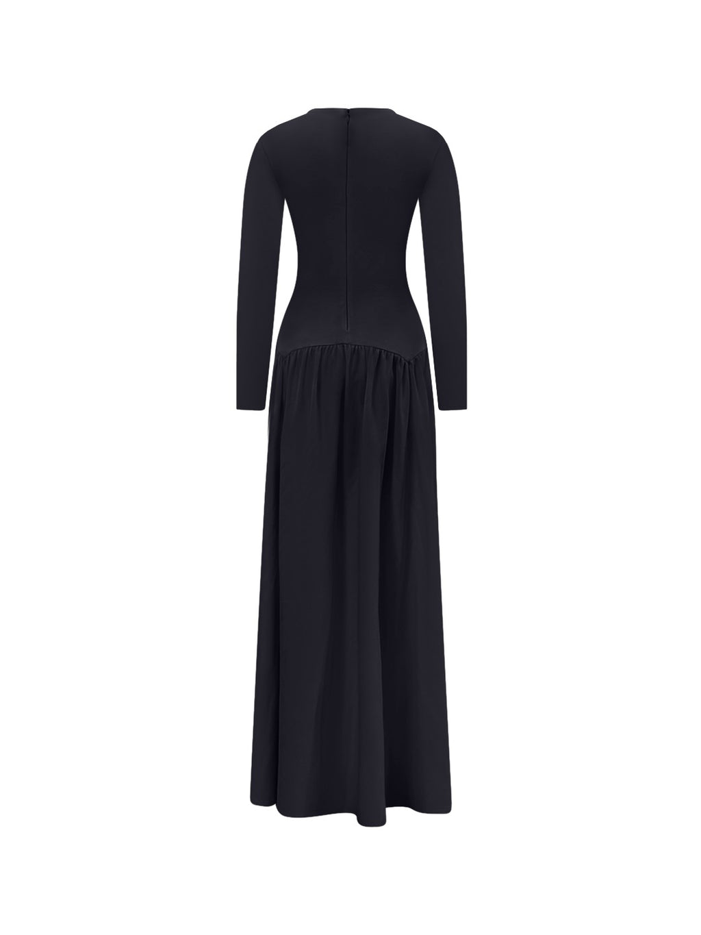 Aminata Long Sleeve Maxi Dress - Black