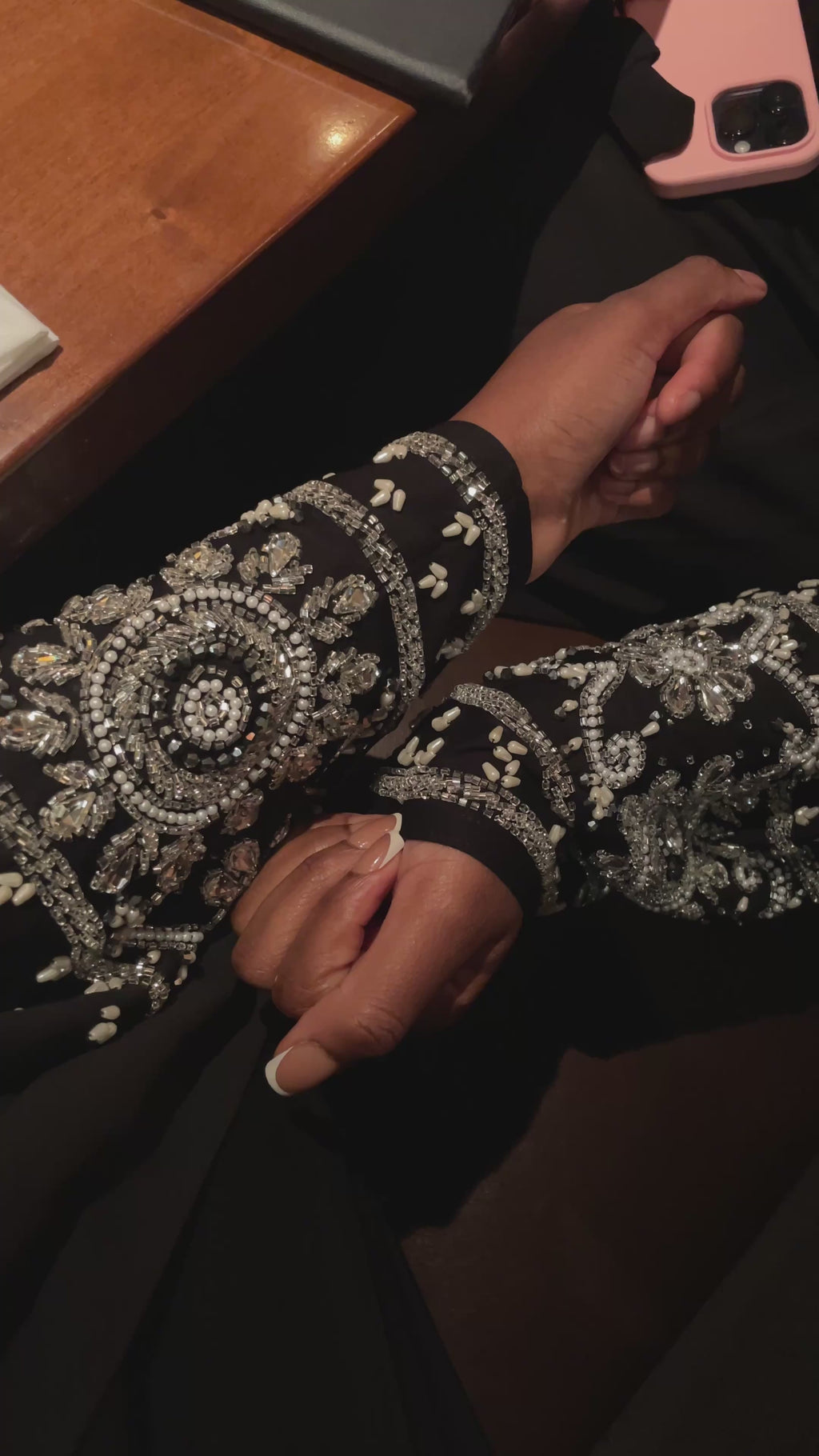 Rabiyatou Beaded Abaya
